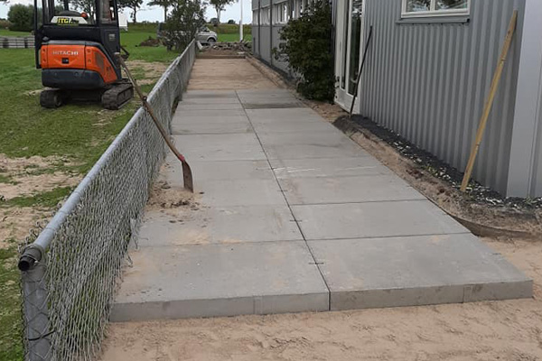Bestrating en betonplaten